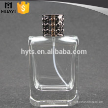 perfume de botella de vidrio pulido vacío 100ml
